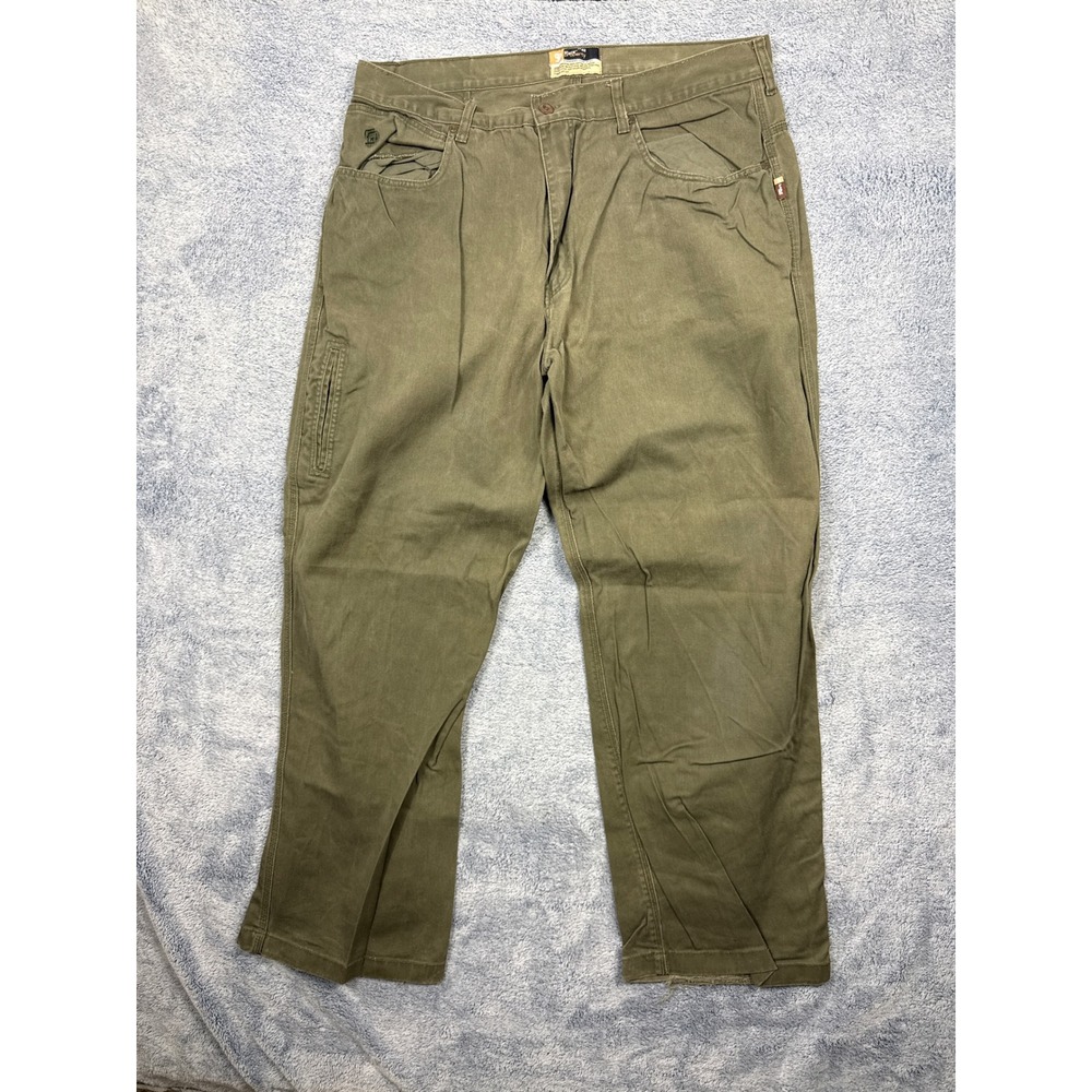 State Property Mens 42(39) Olive Green Cotton Twill Utility Pants Streetwear